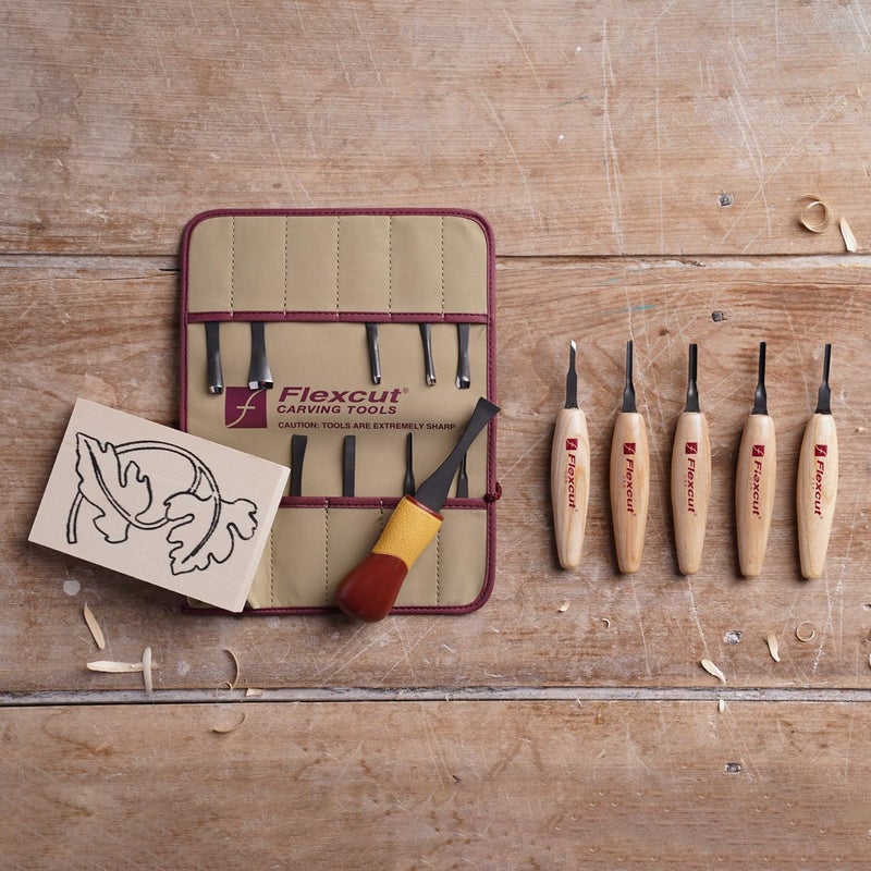 Flexcut 5 3mm Mixed Profile Micro Tool Set (MT930) - Image 3